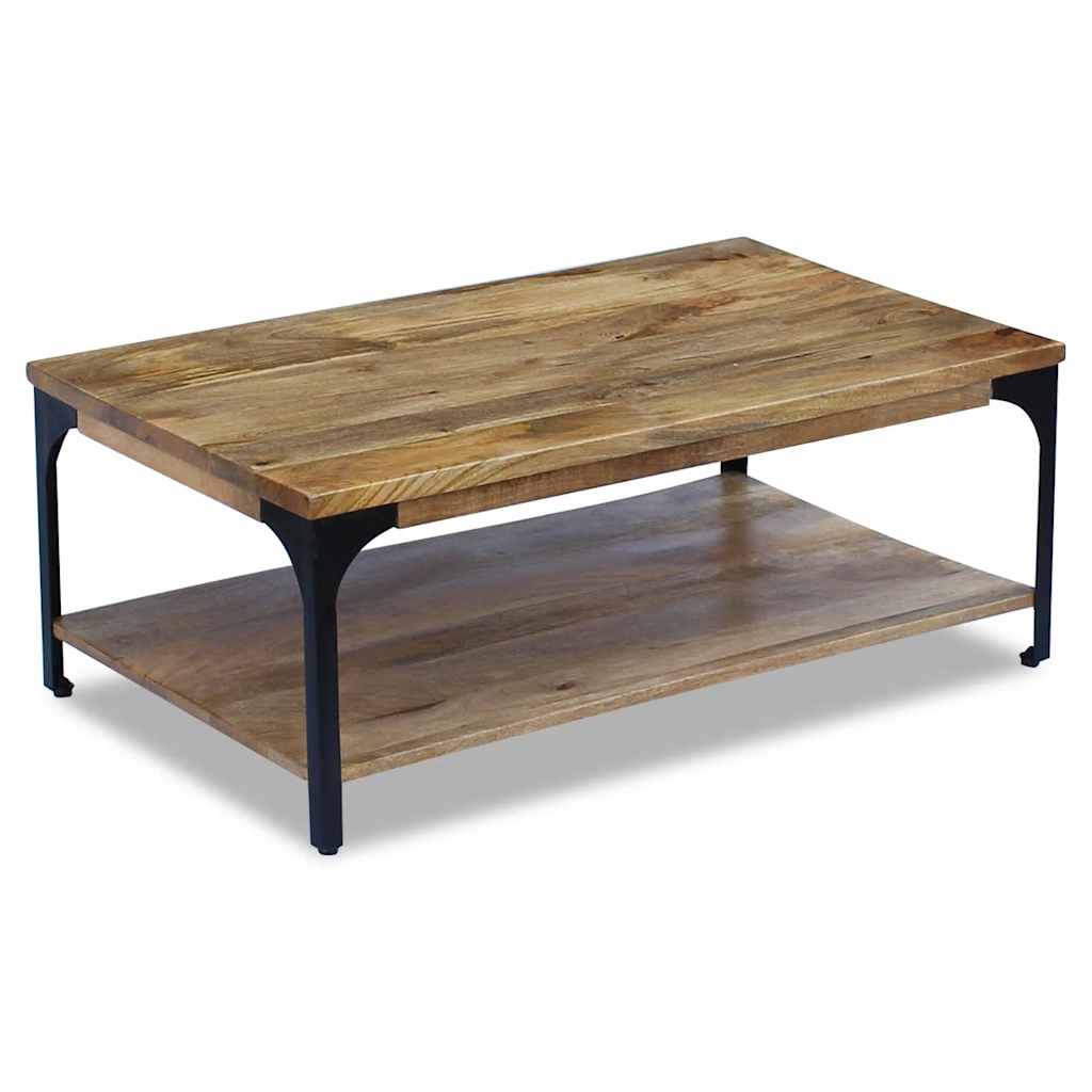 243341 vidaXL Coffee Table Mango Wood 100x60x38 cm