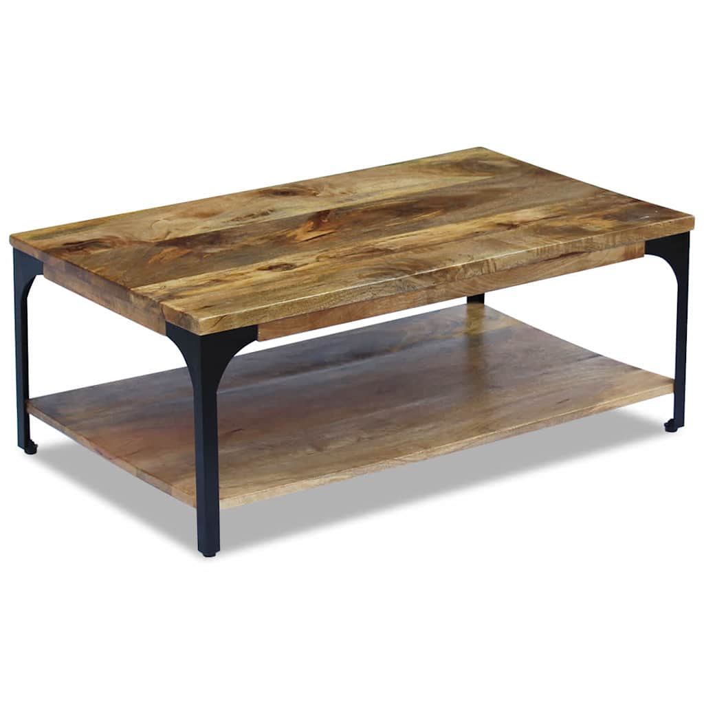 243341 vidaXL Coffee Table Mango Wood 100x60x38 cm