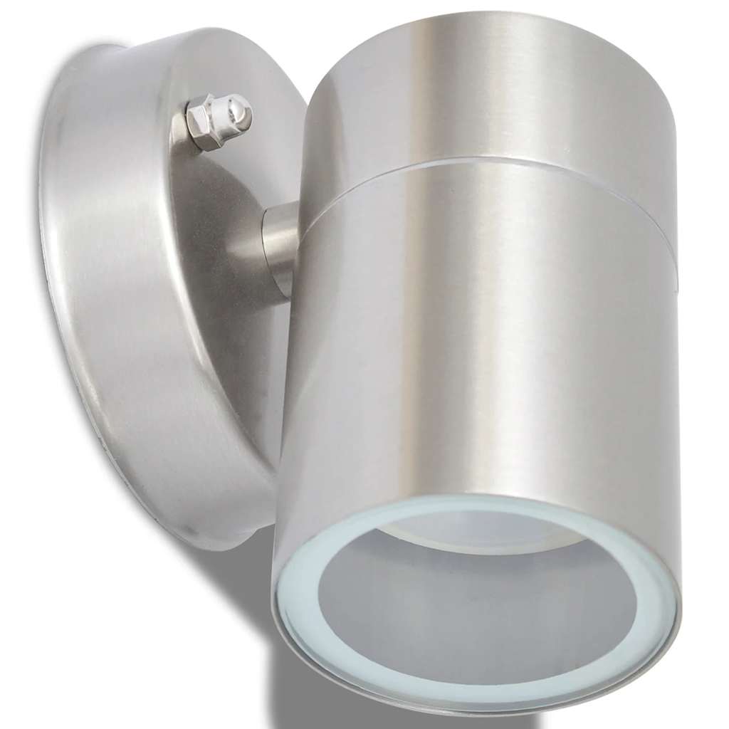 Outdoor LED Wall Lights 2 pcs Stainless Steel Downwards
