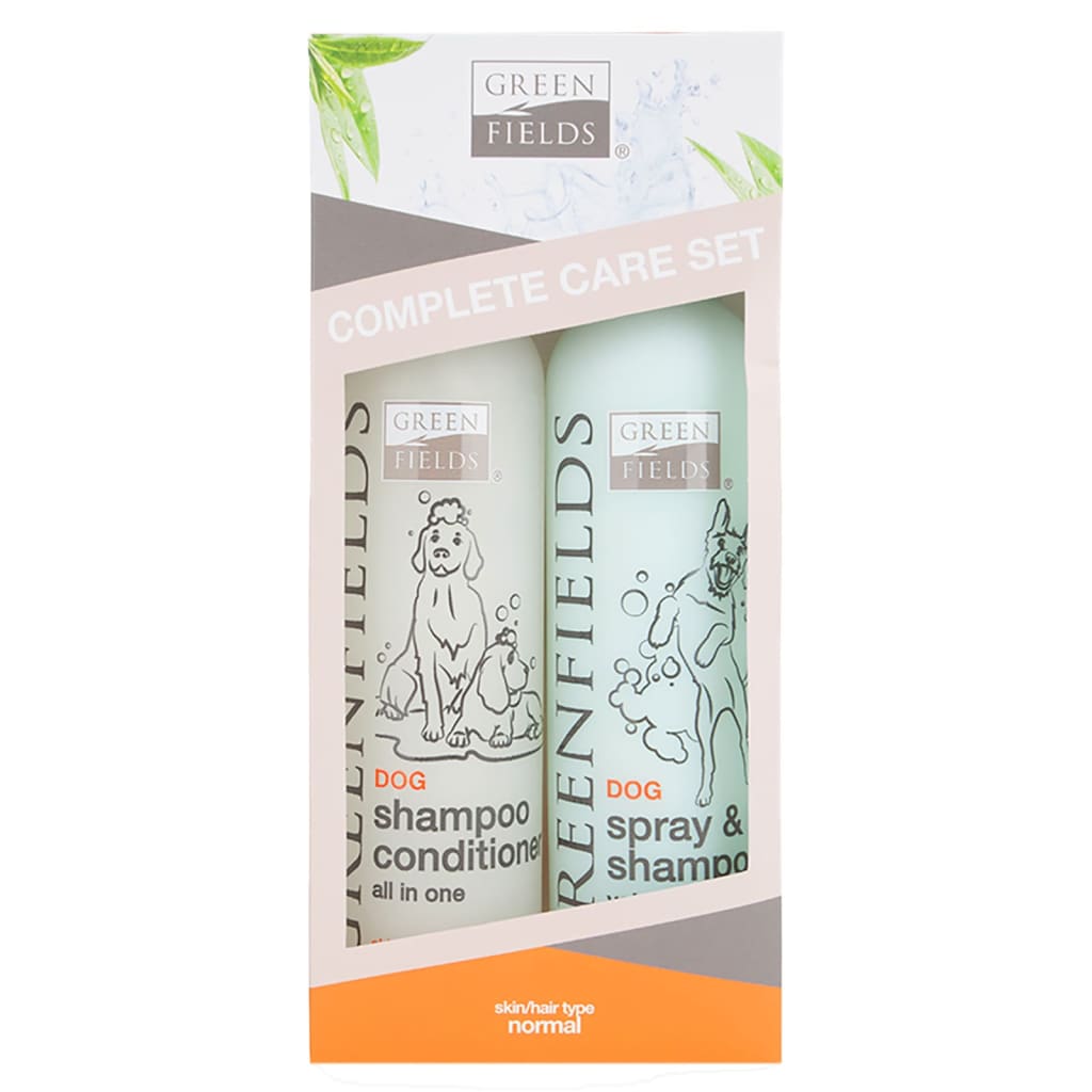 Greenfields Complete Care Dog Shampoo and Spray Set 2x250 ml