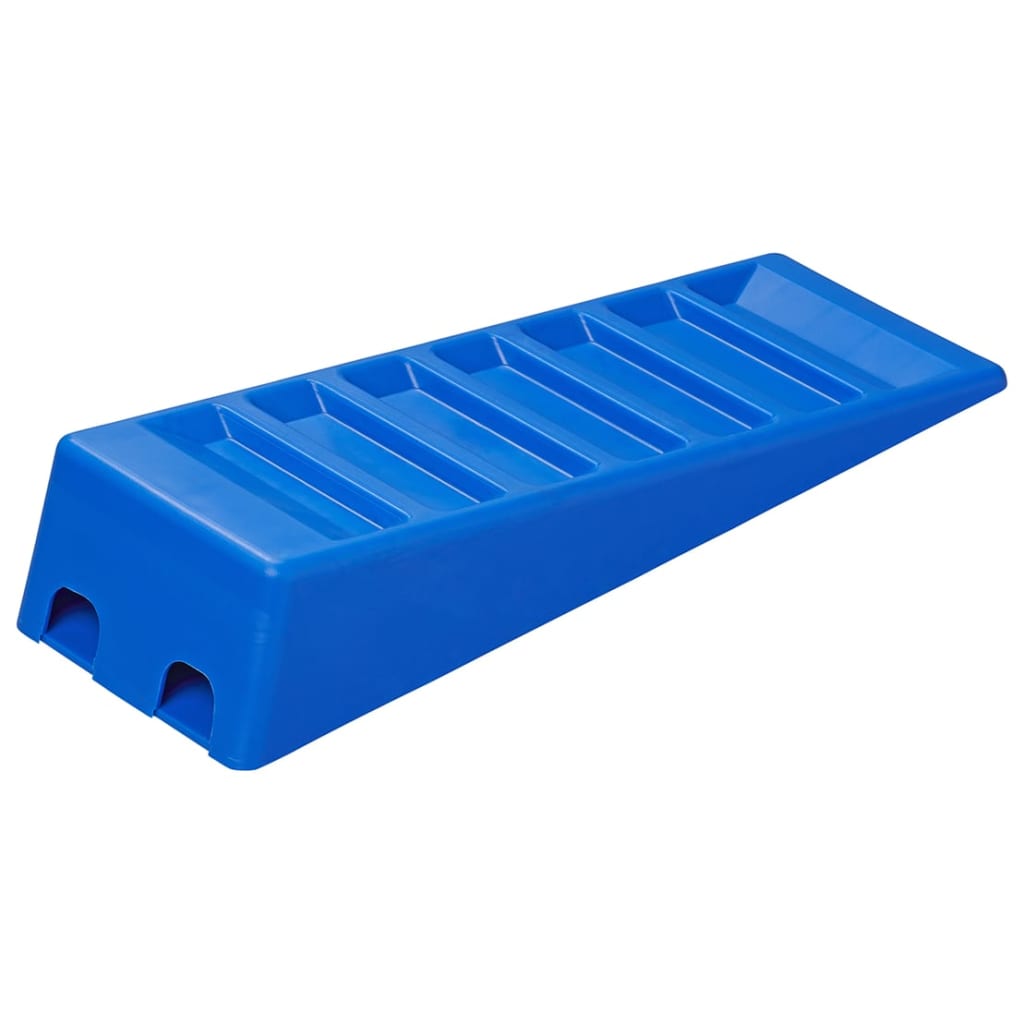 ProPlus 2-Piece Caravan Leveller Set 75mm Plastic Blue