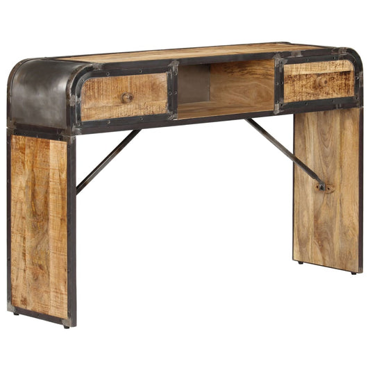 Sideboard | Natural Wood | Solid Mango Wood and Iron | Medium | Sideboard