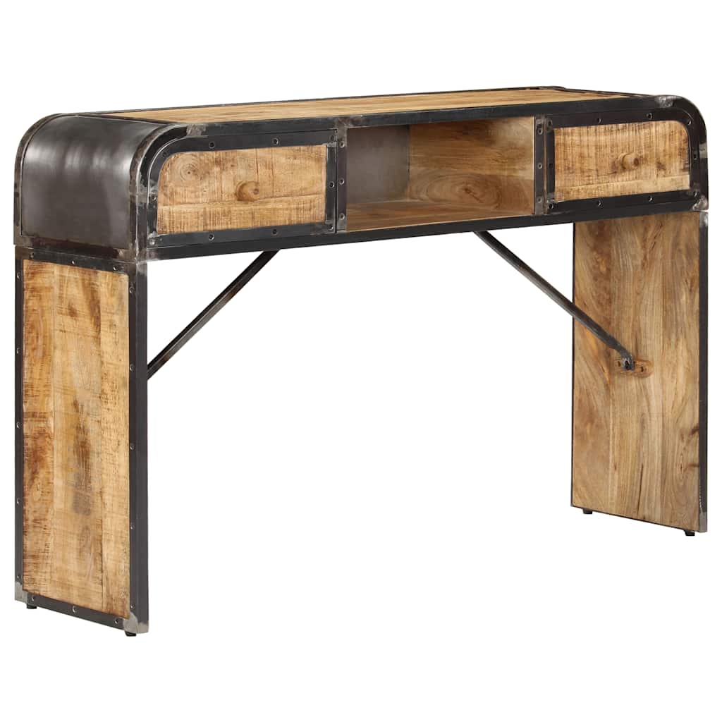 247805 vidaXL Sideboard 120x30x75 cm Solid Mango Wood