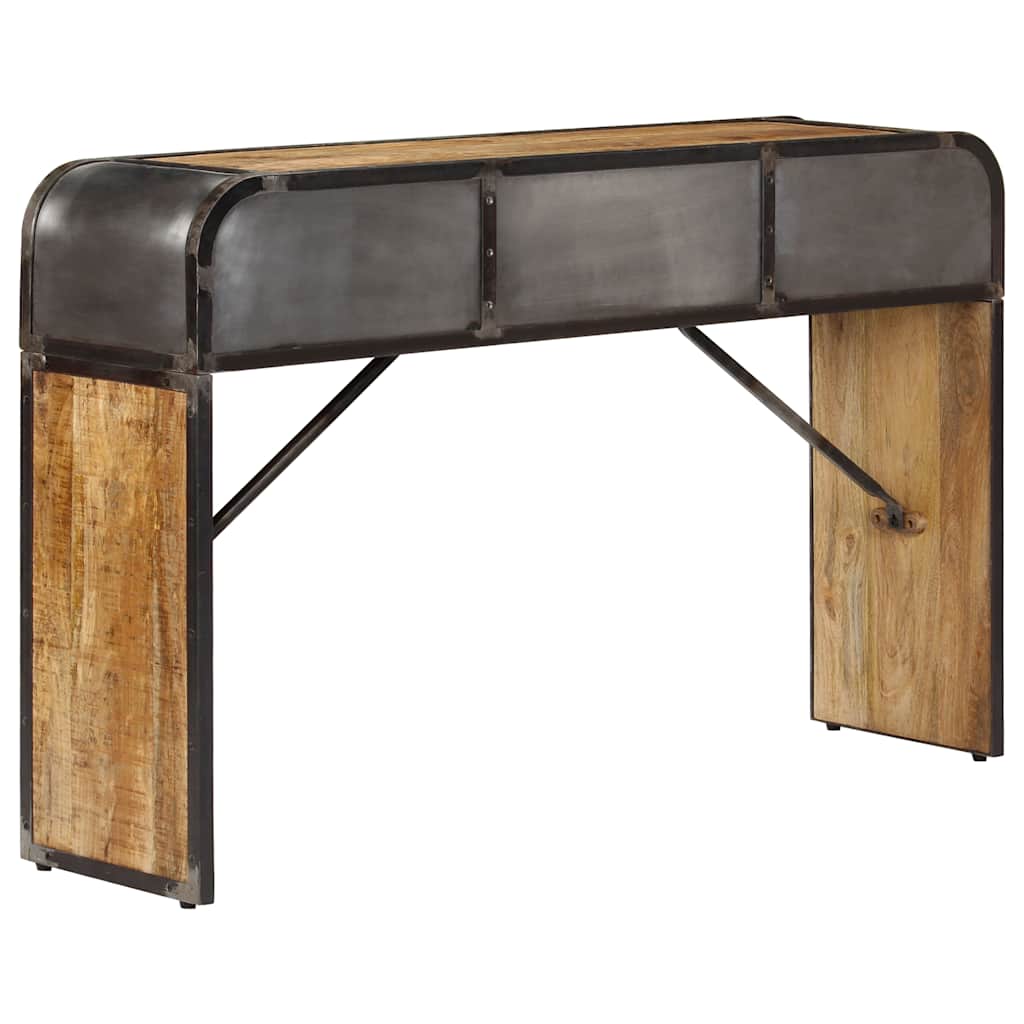 247805 vidaXL Sideboard 120x30x75 cm Solid Mango Wood