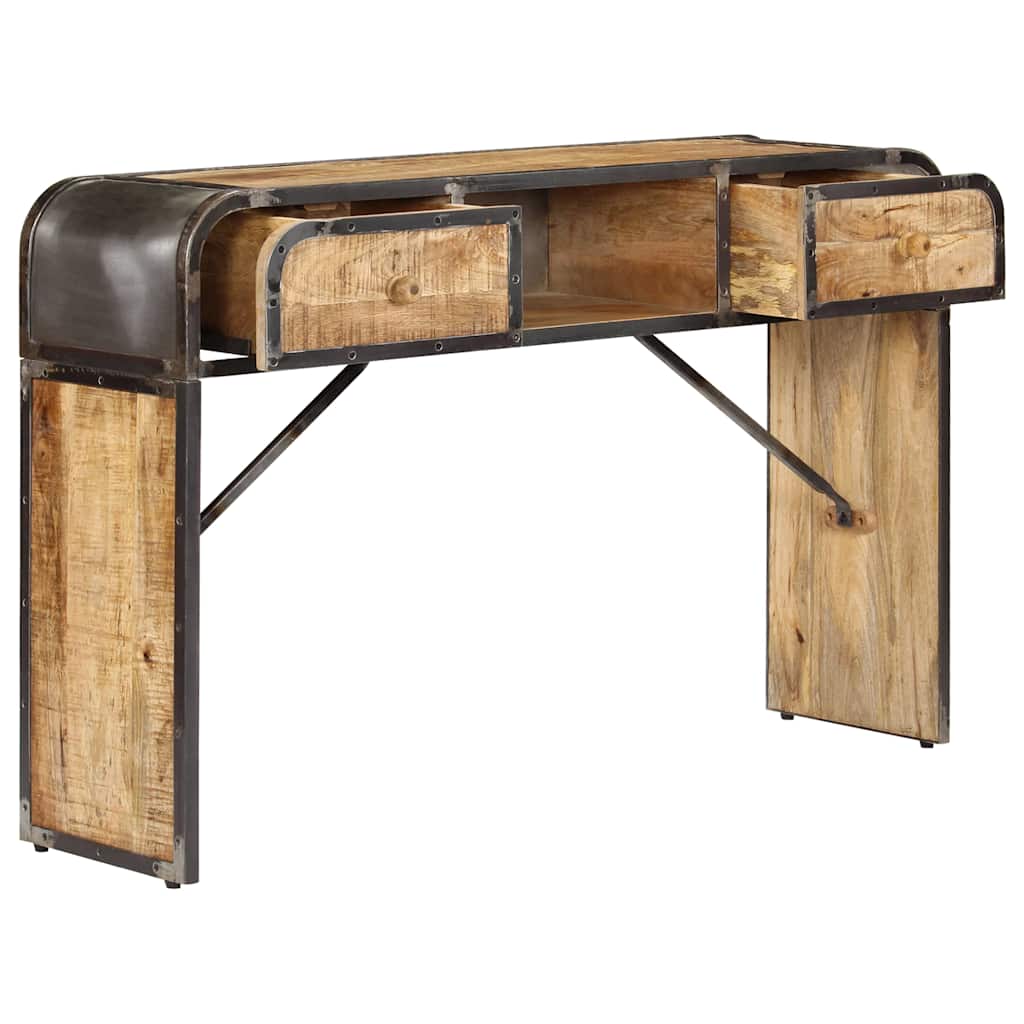 247805 vidaXL Sideboard 120x30x75 cm Solid Mango Wood