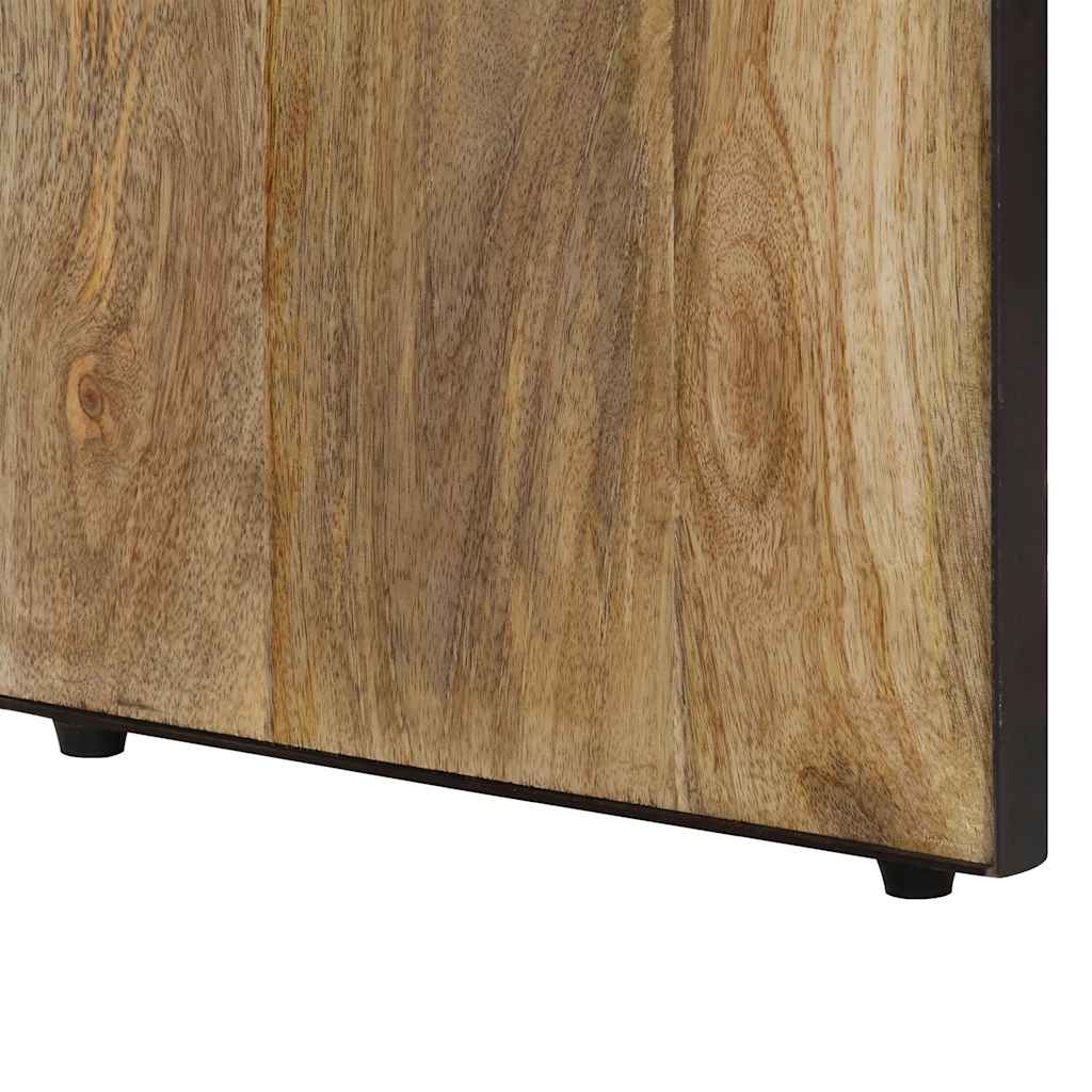 247805 vidaXL Sideboard 120x30x75 cm Solid Mango Wood