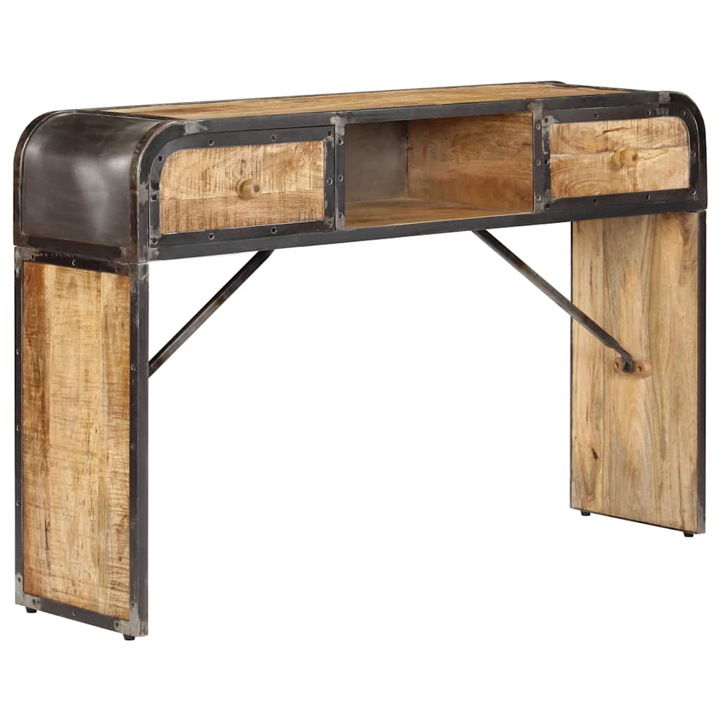 247805 vidaXL Sideboard 120x30x75 cm Solid Mango Wood