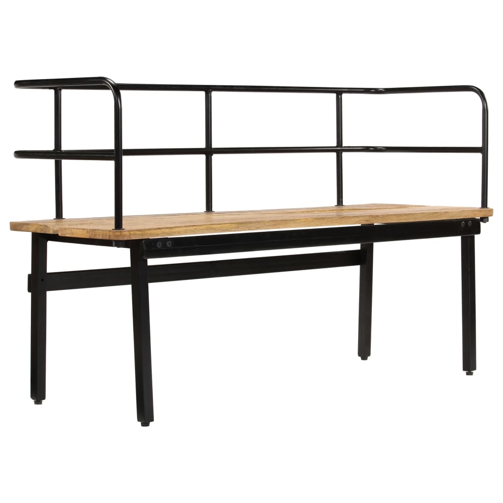 vidaXL Bench 120x40x70 cm Solid Mango Wood