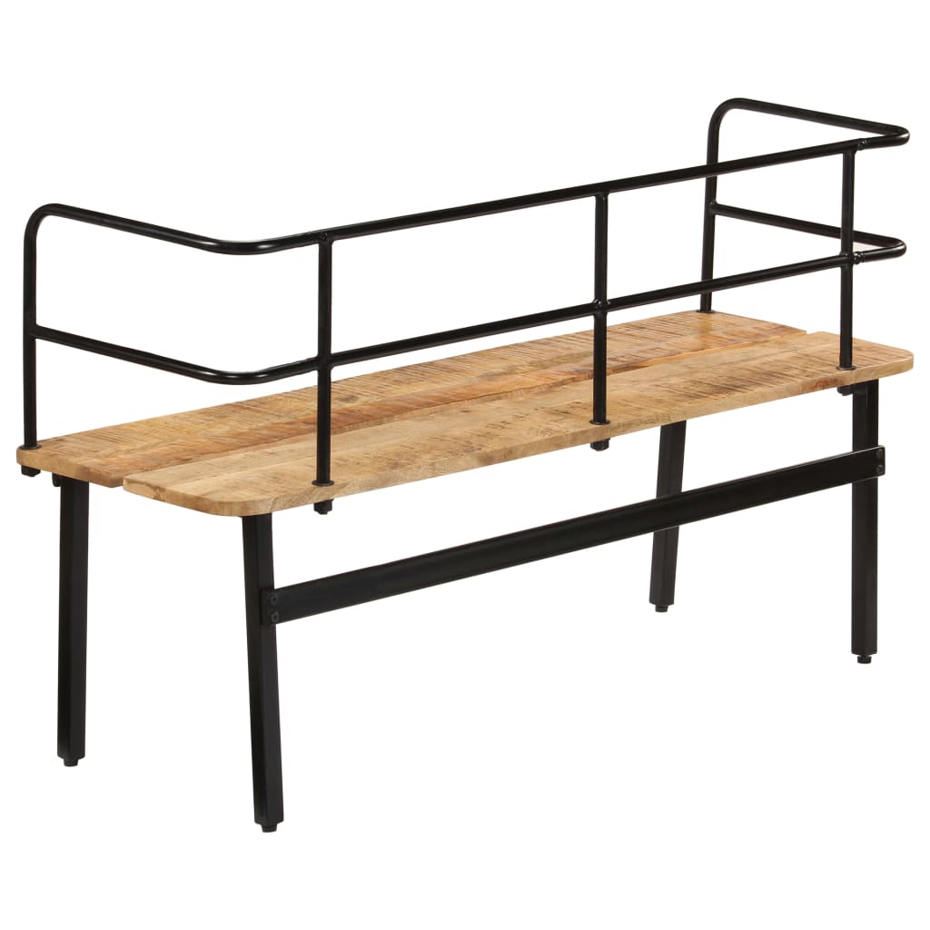 vidaXL Bench 120x40x70 cm Solid Mango Wood