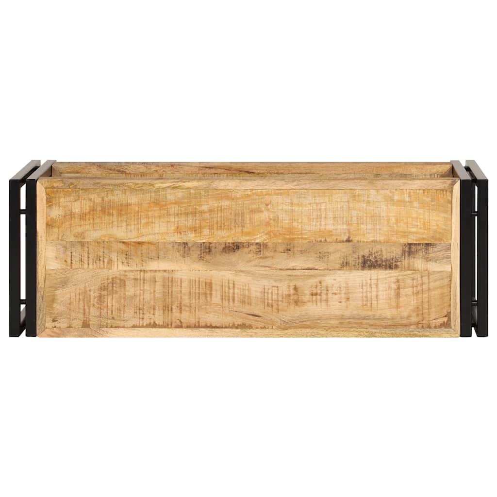247808 vidaXL TV Cabinet 90x30x40 cm Solid Mango Wood