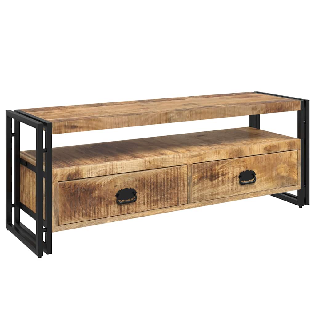 TV Cabinet 120x35x45 cm Solid Mango Wood