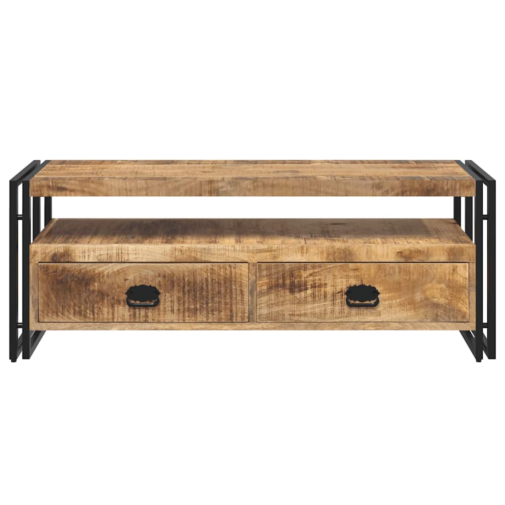 TV Cabinet 120x35x45 cm Solid Mango Wood
