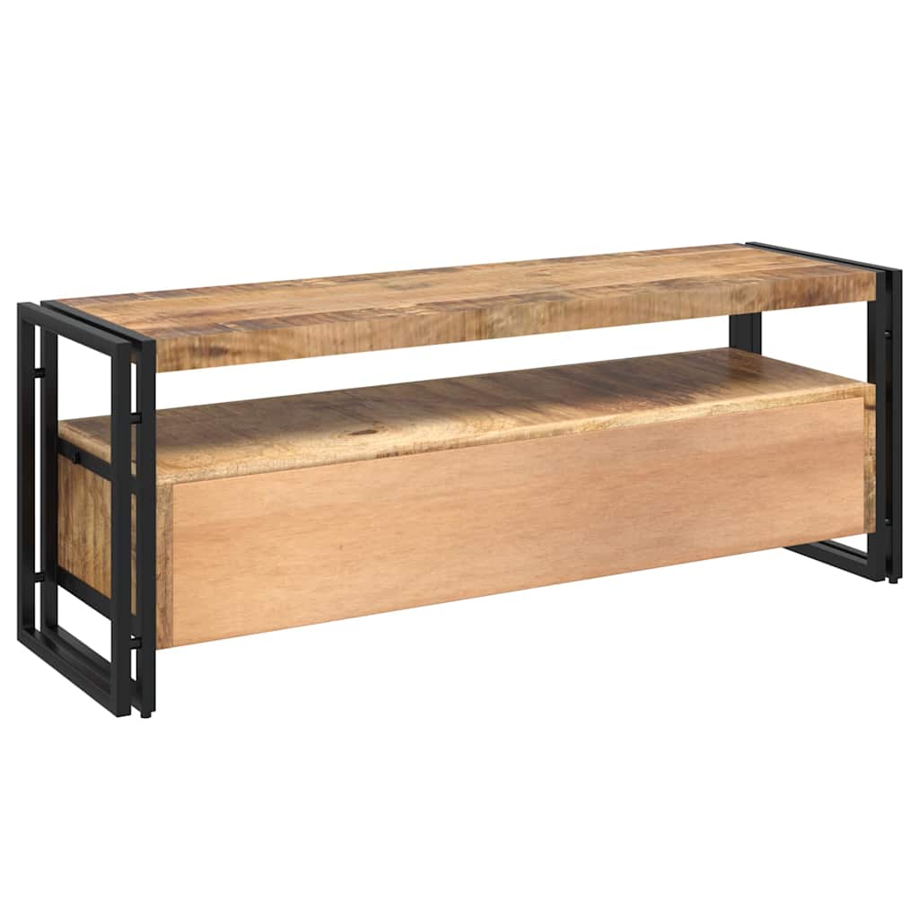 TV Cabinet 120x35x45 cm Solid Mango Wood