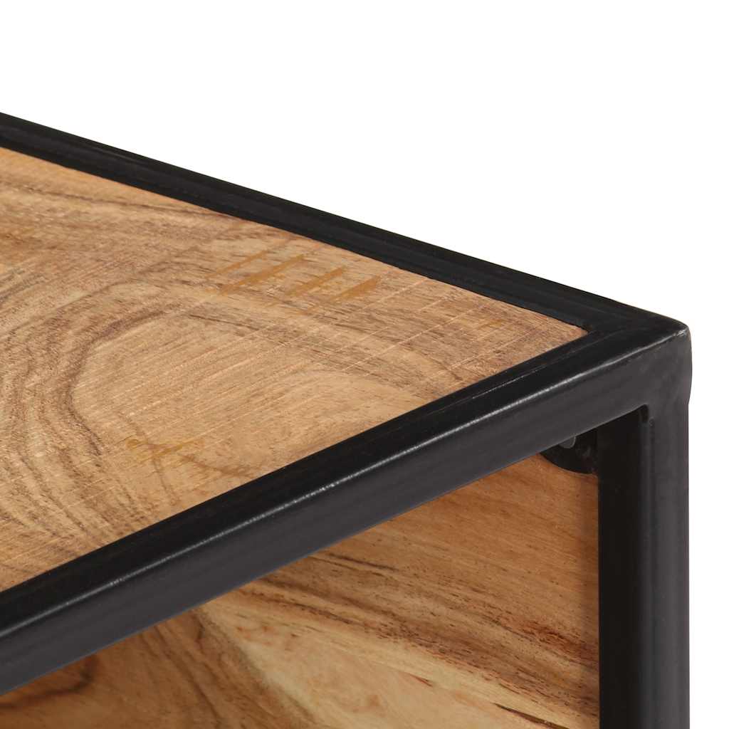 247684 vidaXL Coffee Table 70x70x32 cm Solid Acacia Wood