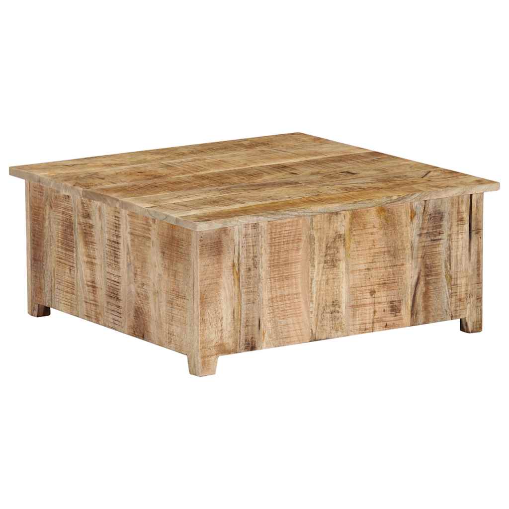 247693 vidaXL Coffee Table 70x70x30 cm Solid Mango Wood
