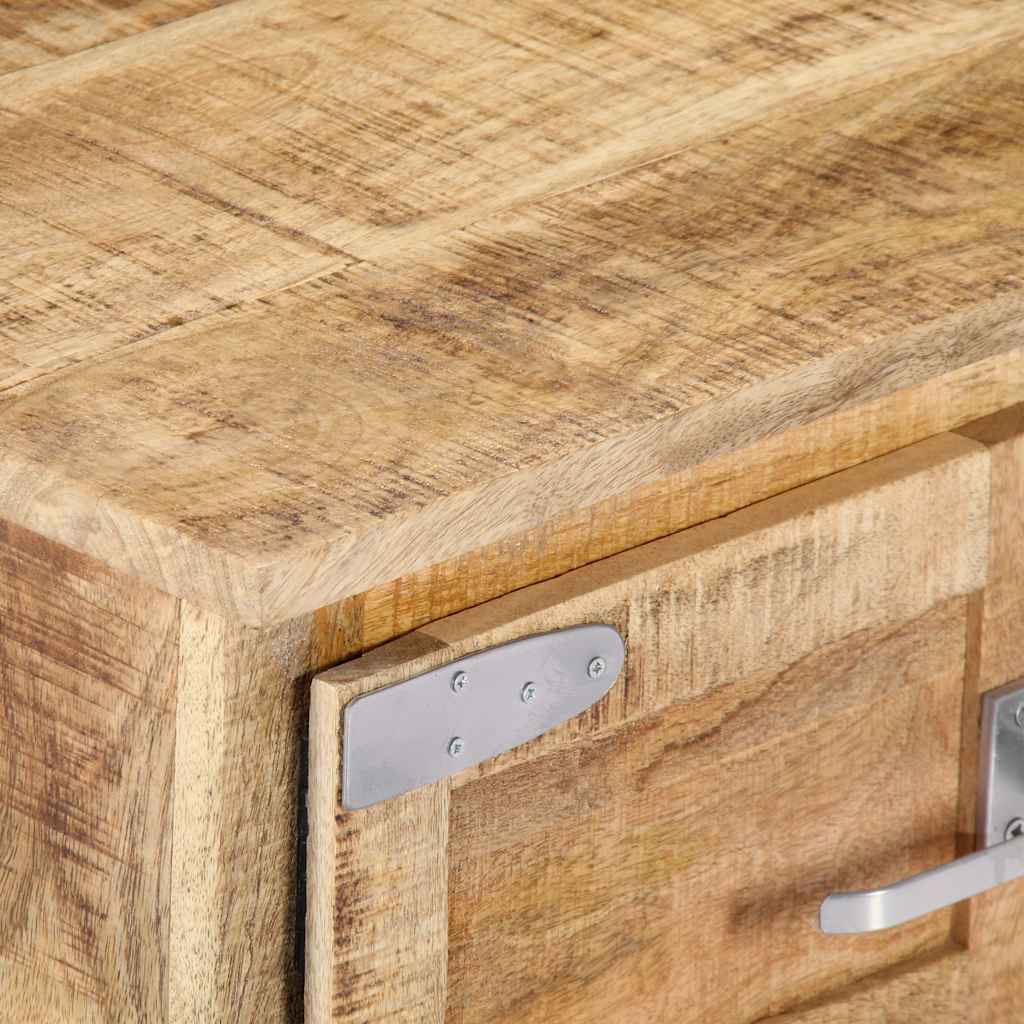 247693 vidaXL Coffee Table 70x70x30 cm Solid Mango Wood
