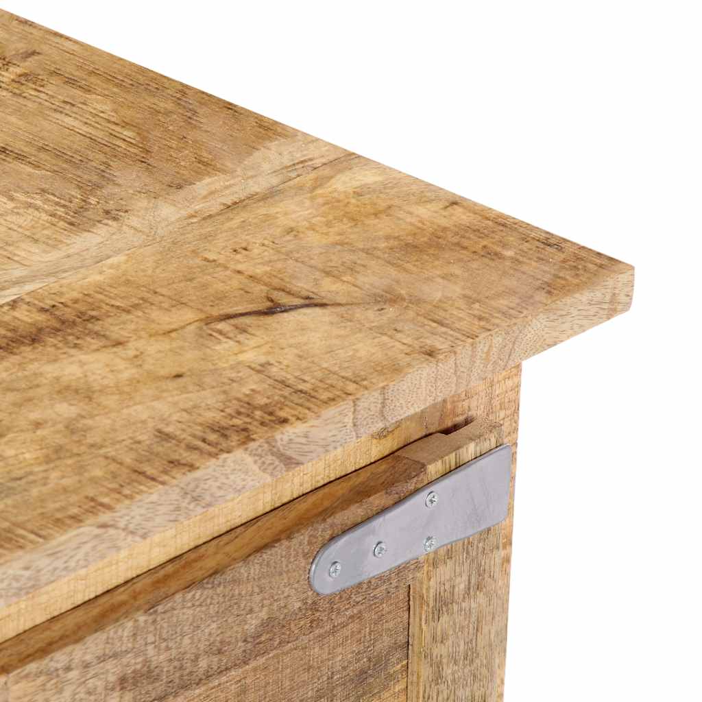 247693 vidaXL Coffee Table 70x70x30 cm Solid Mango Wood
