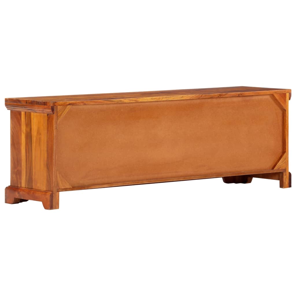 vidaXL TV Cabinet 119x30x40 cm Solid Acacia Wood