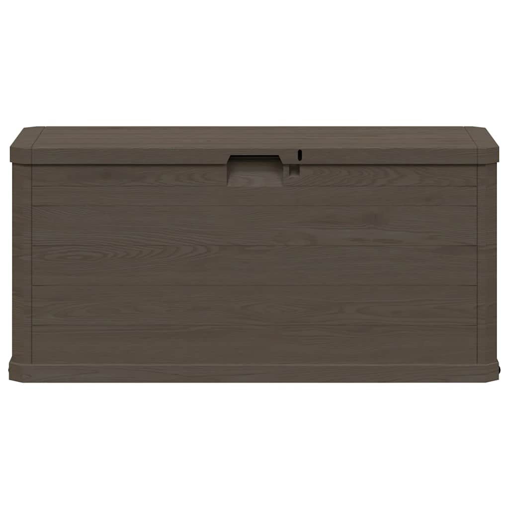 45687 vidaXL Garden Storage Box 280 L Brown