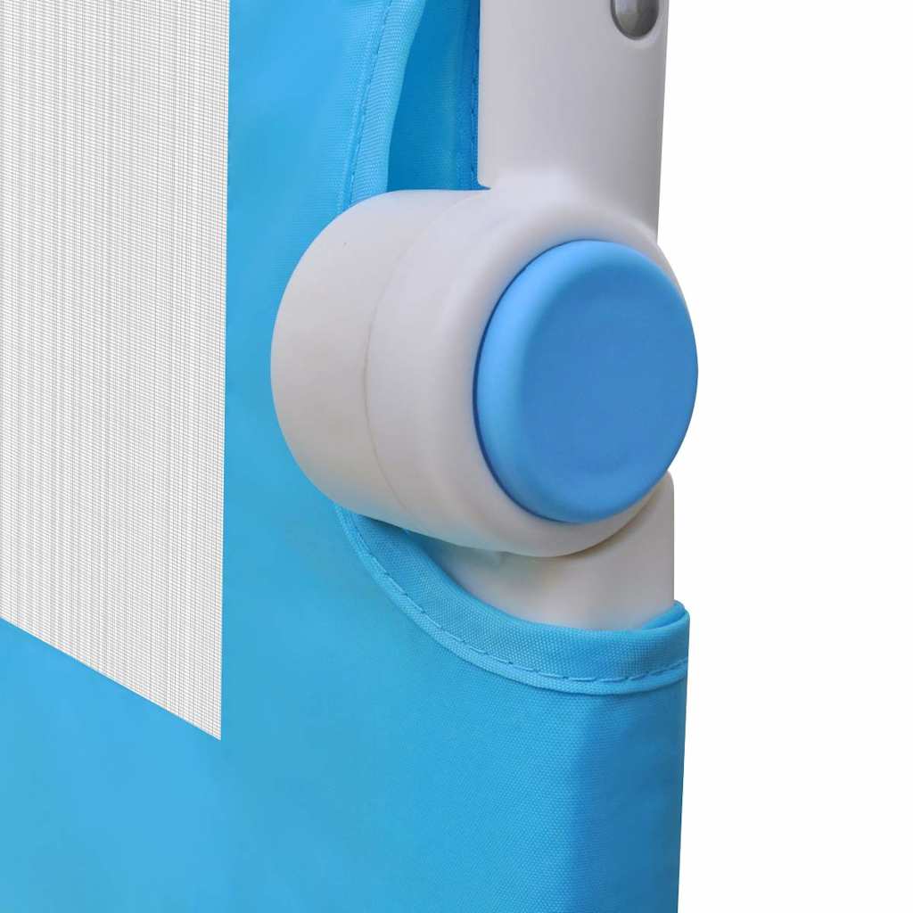 vidaXL Toddler Safety Bed Rail 2 pcs Blue 150x42 cm