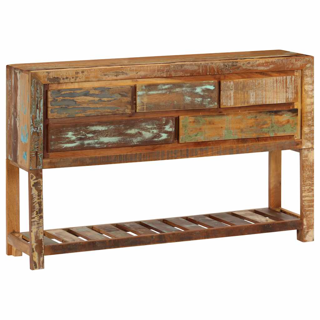 247478 vidaXL Sideboard 120x30x75 cm Solid Reclaimed Wood