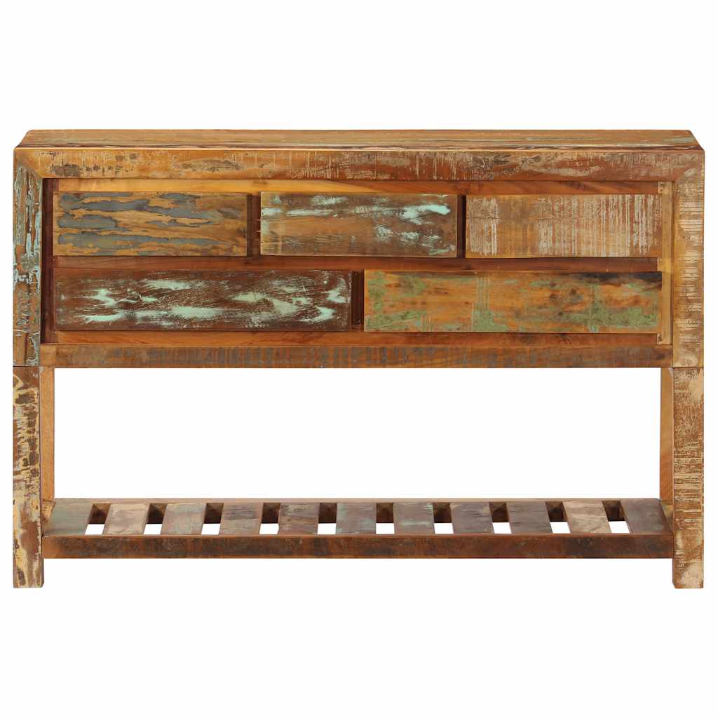 247478 vidaXL Sideboard 120x30x75 cm Solid Reclaimed Wood