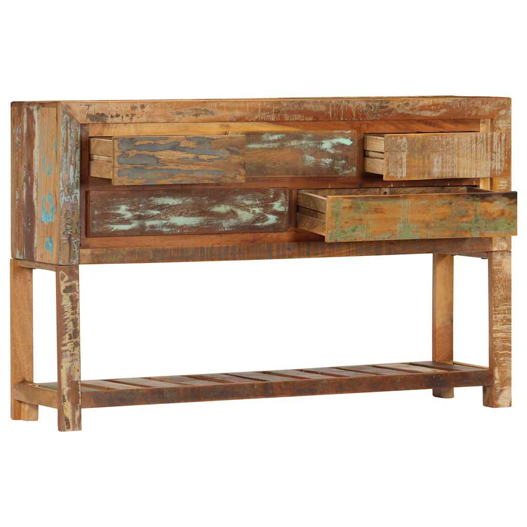 247478 vidaXL Sideboard 120x30x75 cm Solid Reclaimed Wood