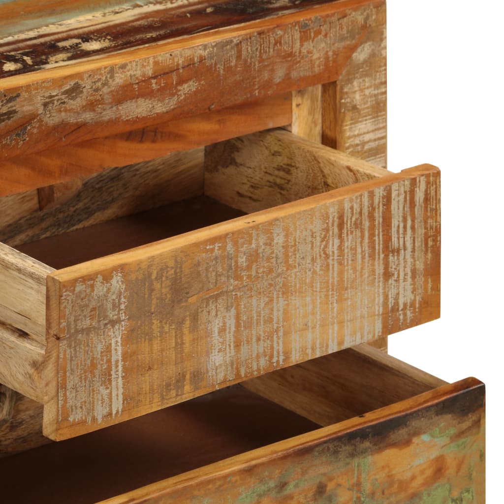 247478 vidaXL Sideboard 120x30x75 cm Solid Reclaimed Wood