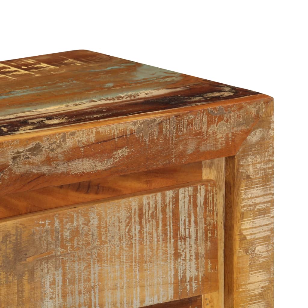247478 vidaXL Sideboard 120x30x75 cm Solid Reclaimed Wood