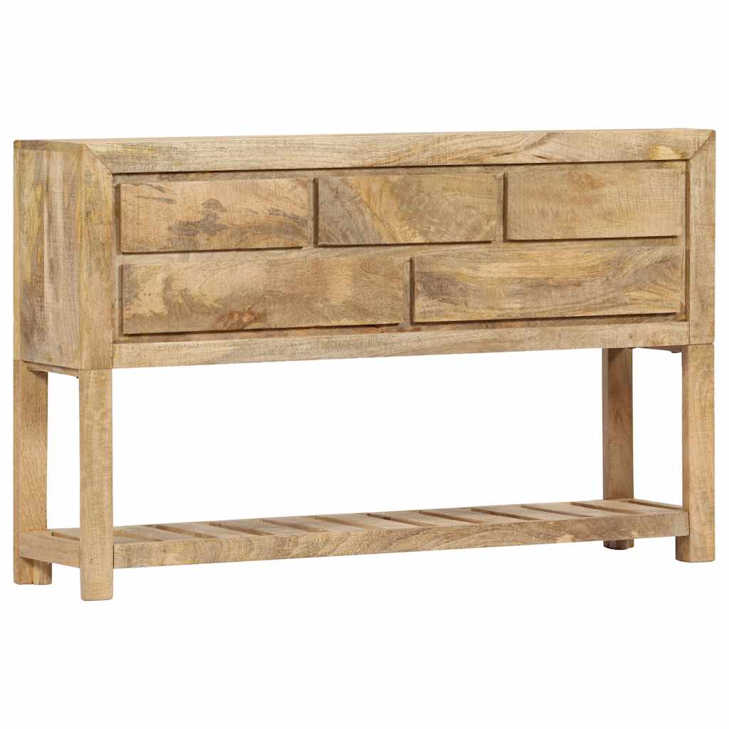 247479 vidaXL Sideboard 120x30x75 cm Solid Mango Wood