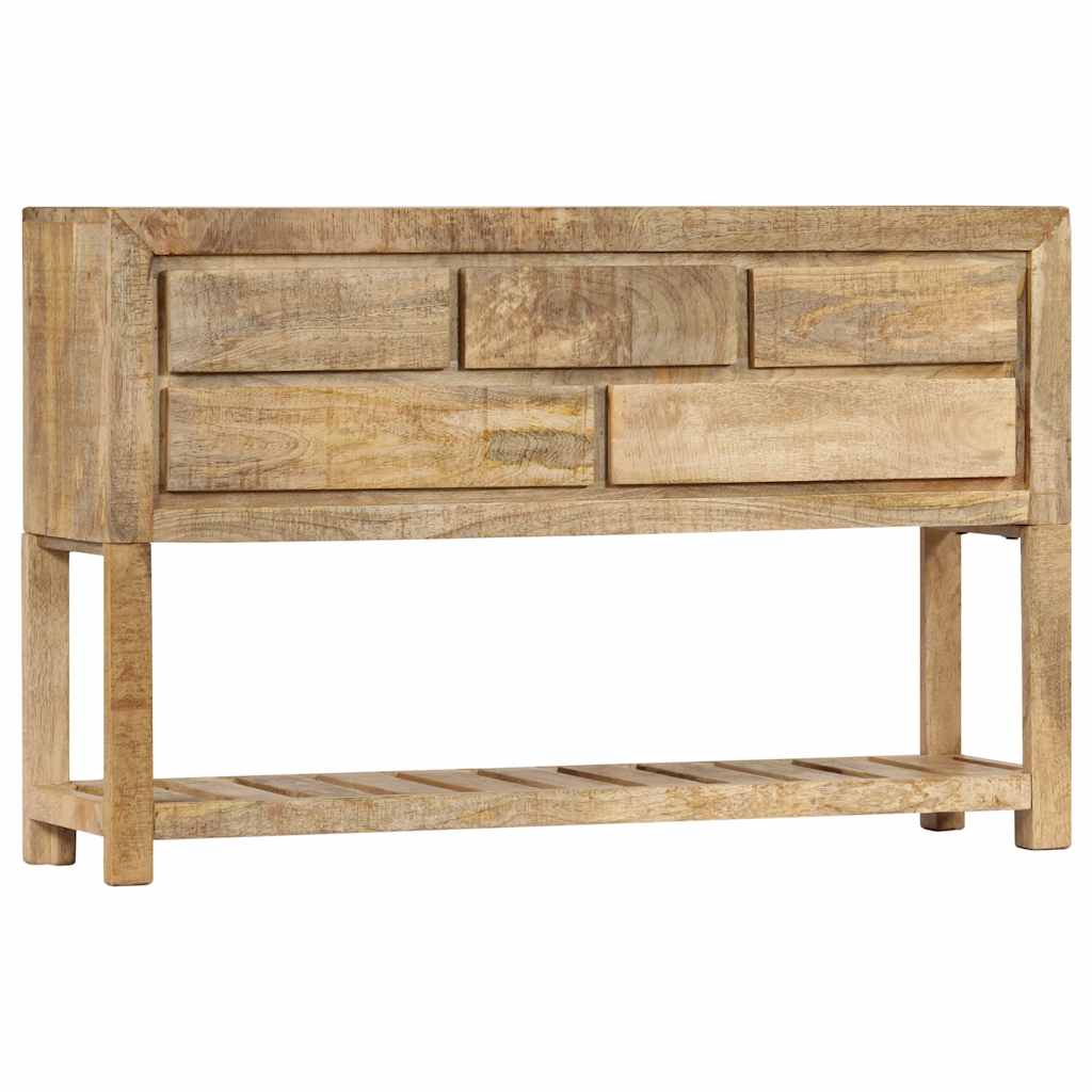 247479 vidaXL Sideboard 120x30x75 cm Solid Mango Wood