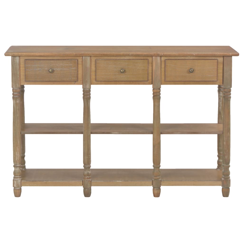 vidaXL Console Table 120x30x76 cm MDF