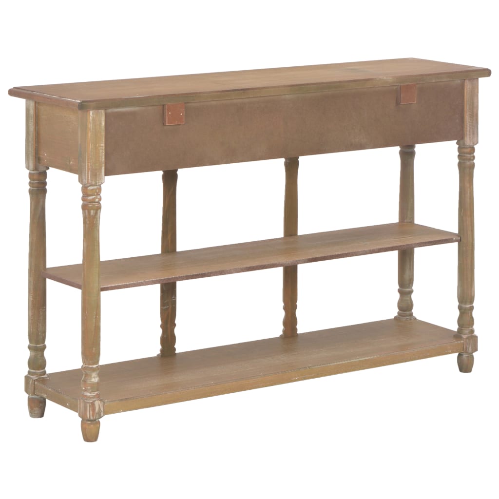 vidaXL Console Table 120x30x76 cm MDF