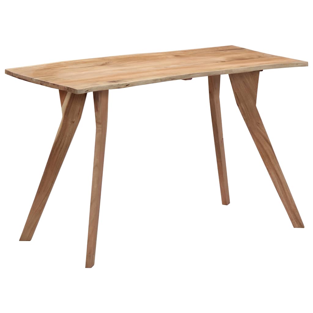 247978 vidaXL Dining Table 120x58x76 cm Solid Acacia Wood