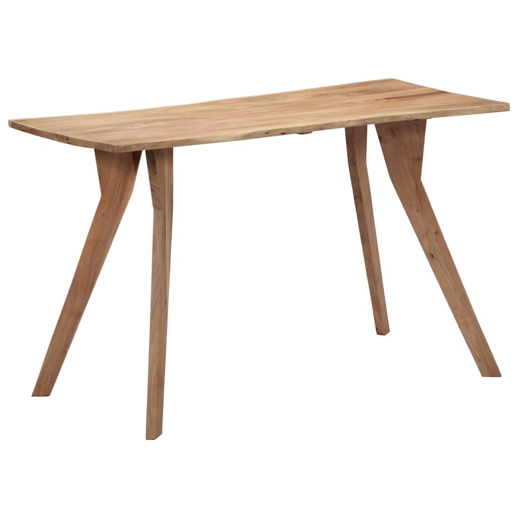247978 vidaXL Dining Table 120x58x76 cm Solid Acacia Wood
