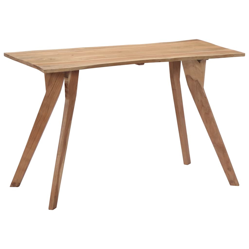 247978 vidaXL Dining Table 120x58x76 cm Solid Acacia Wood