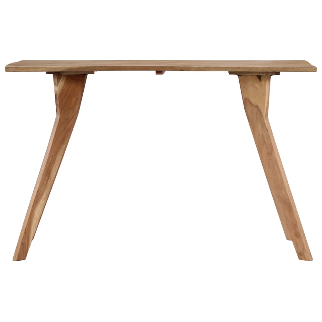 247978 vidaXL Dining Table 120x58x76 cm Solid Acacia Wood
