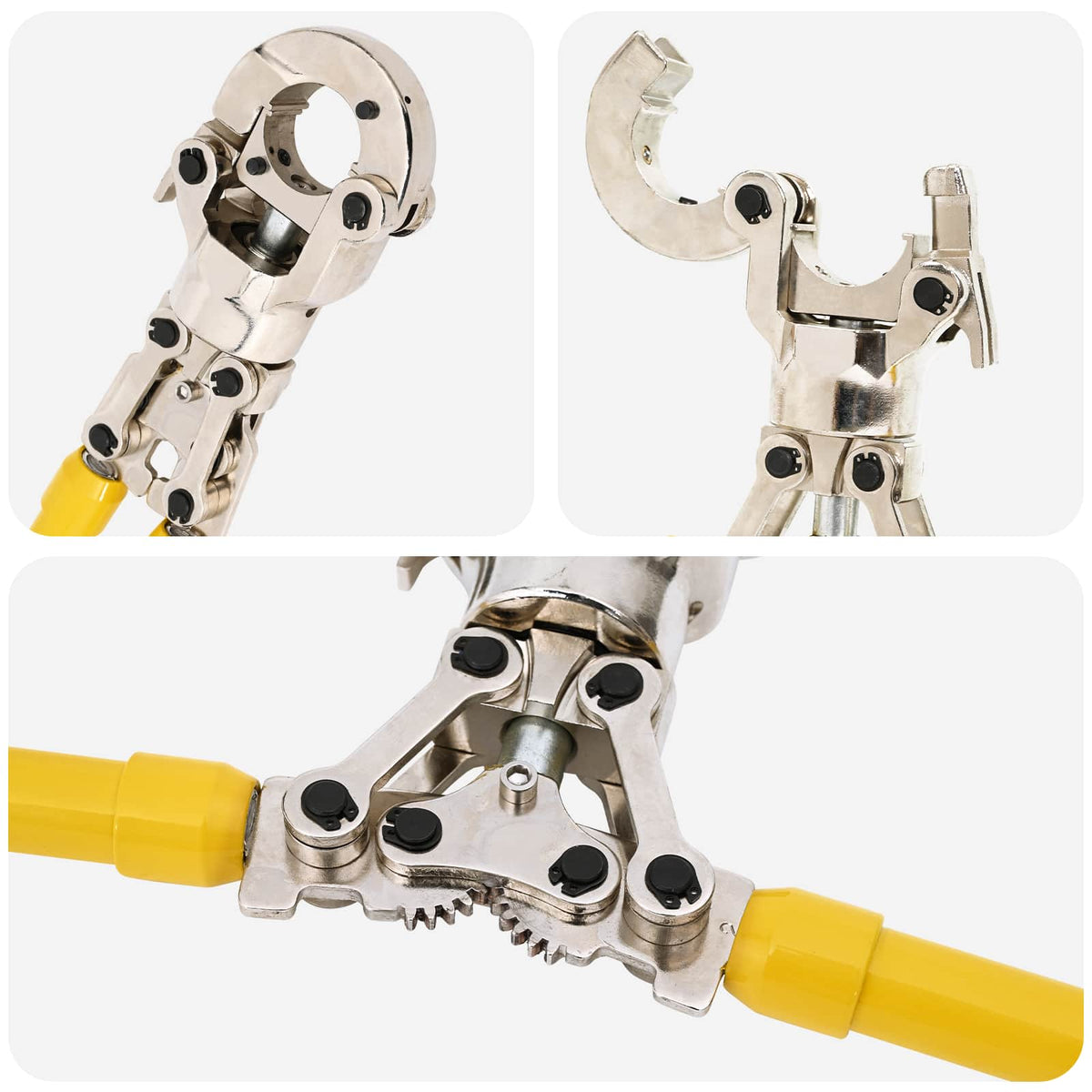 143782 vidaXL Hydraulic Crimping Pliers 16-20-26-32 mm