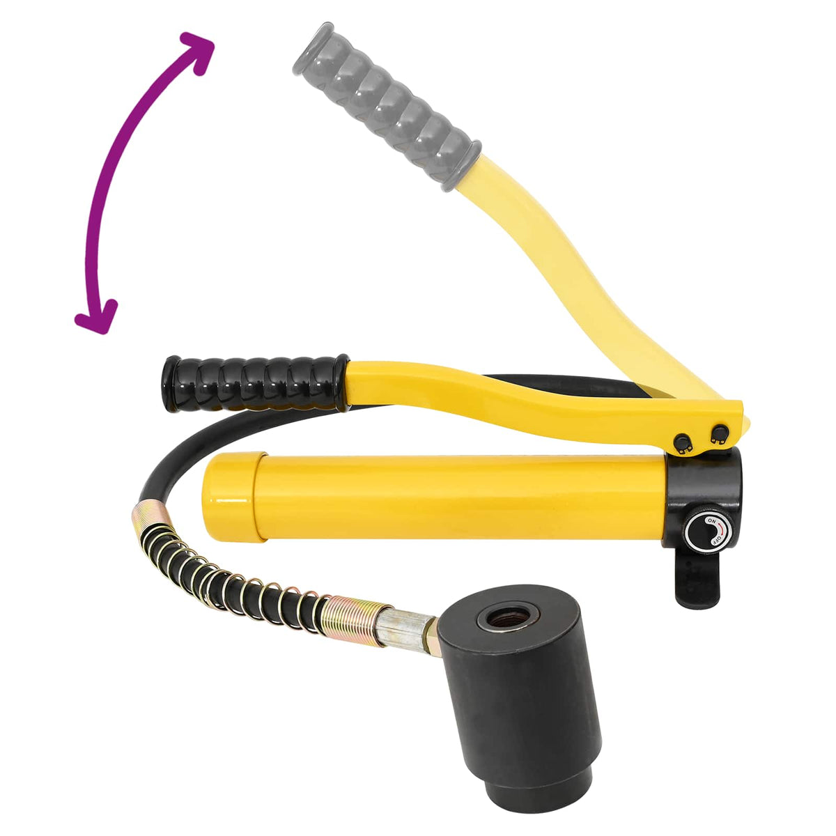 143785 vidaXL Hydraulic Crimping Tool Set 22-60 mm