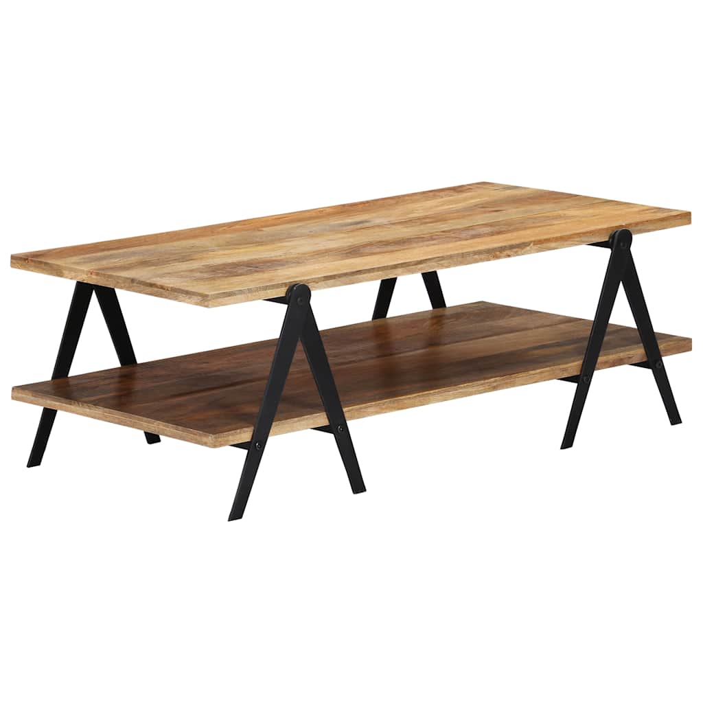 248094 vidaXL Coffee Table 115x60x40 cm Solid Mango Wood