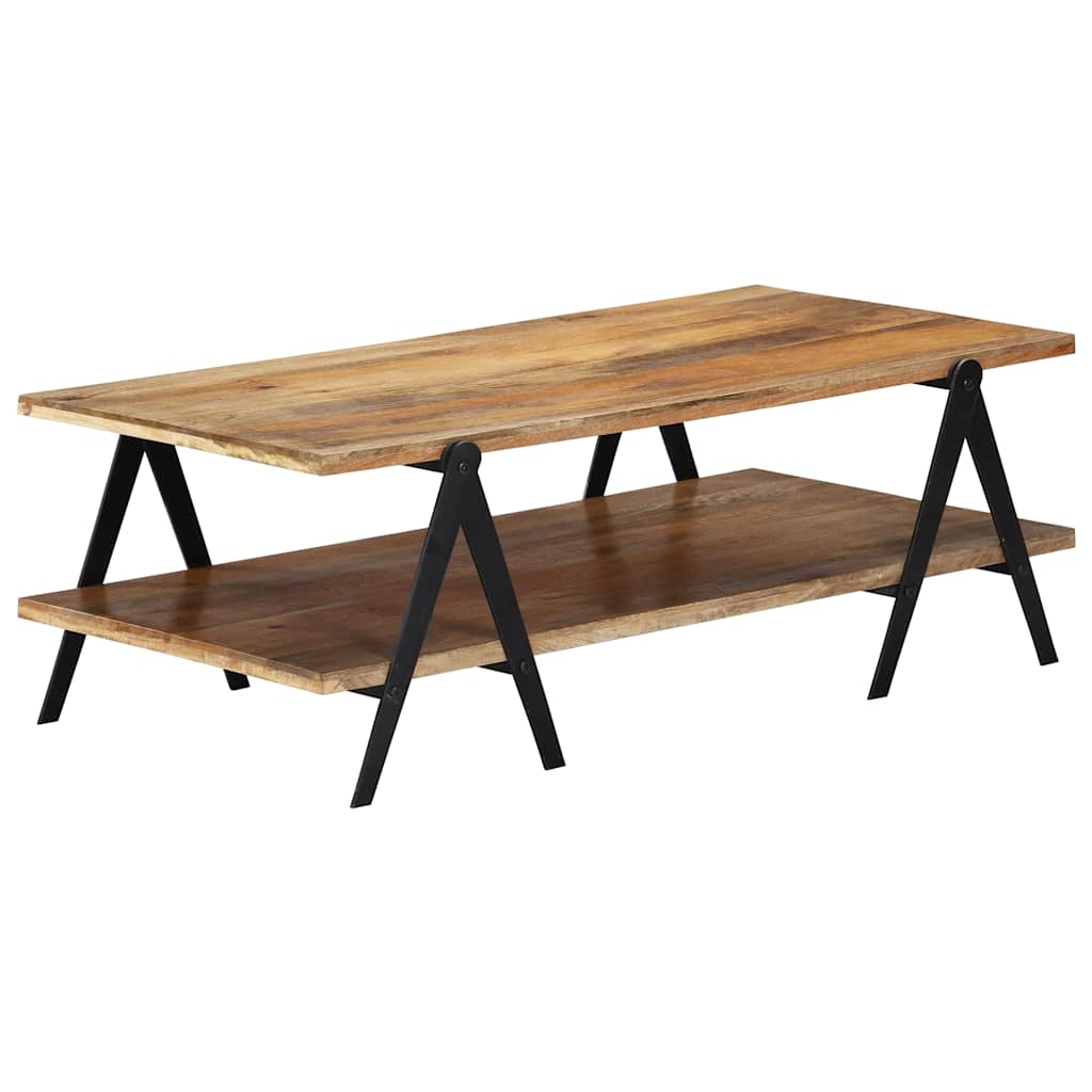 248094 vidaXL Coffee Table 115x60x40 cm Solid Mango Wood