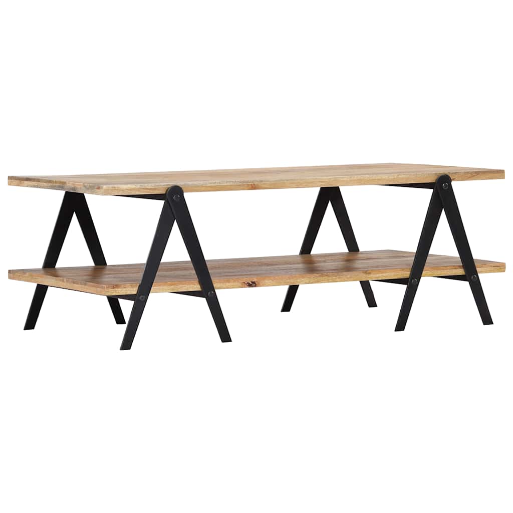 248094 vidaXL Coffee Table 115x60x40 cm Solid Mango Wood