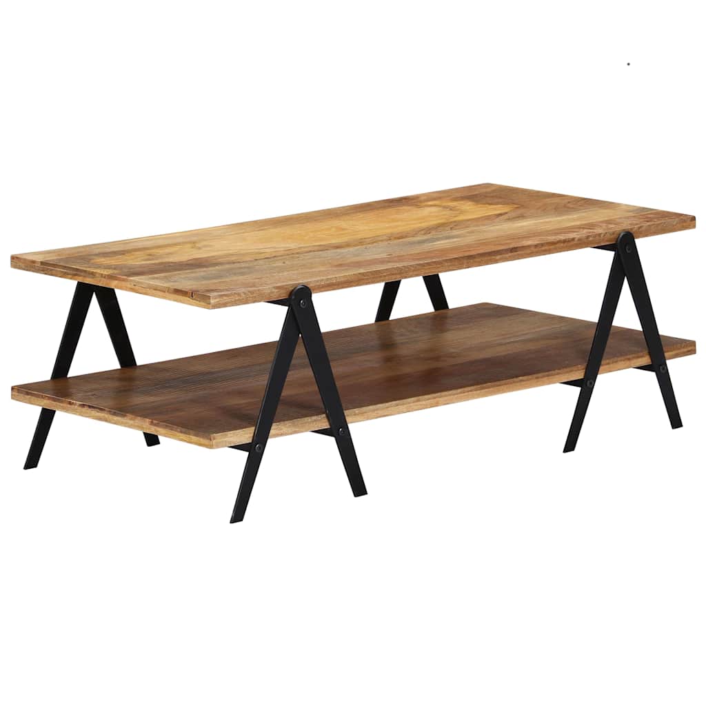 248094 vidaXL Coffee Table 115x60x40 cm Solid Mango Wood
