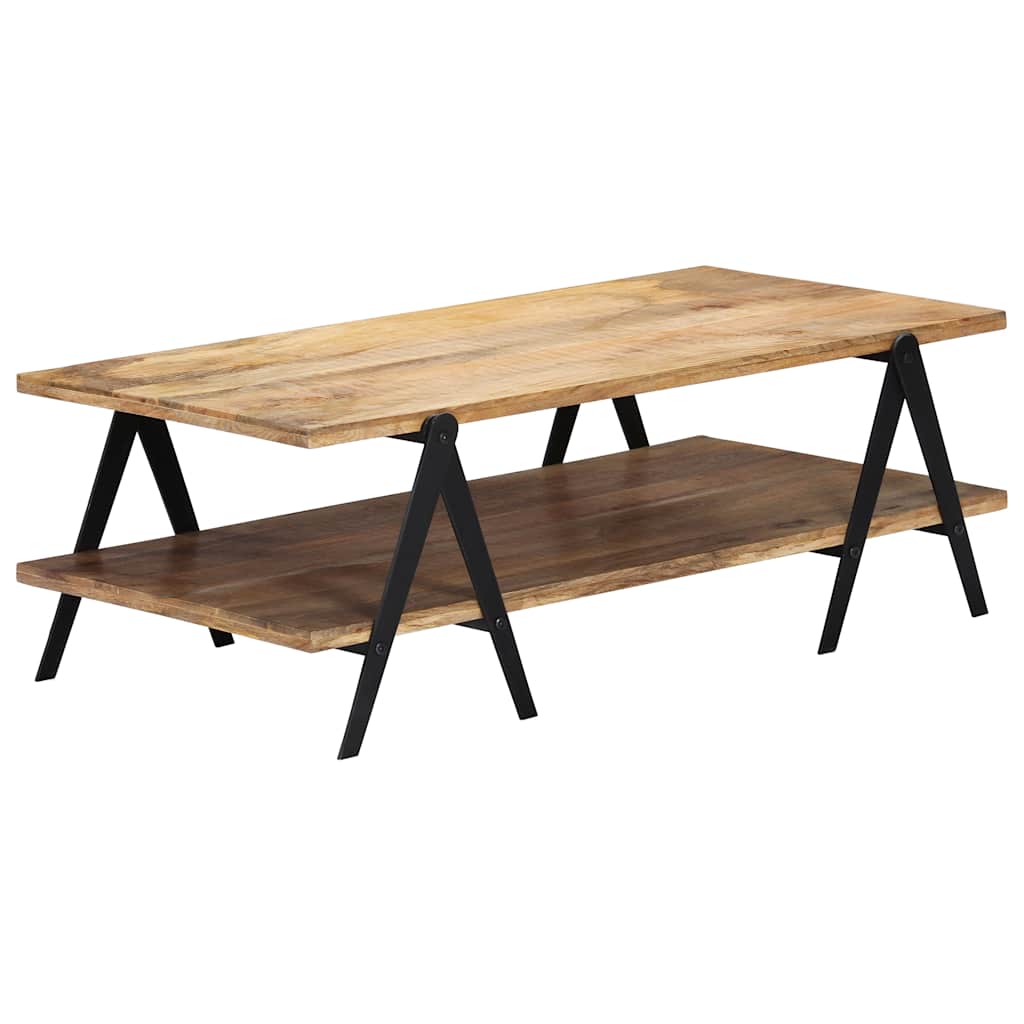 248094 vidaXL Coffee Table 115x60x40 cm Solid Mango Wood