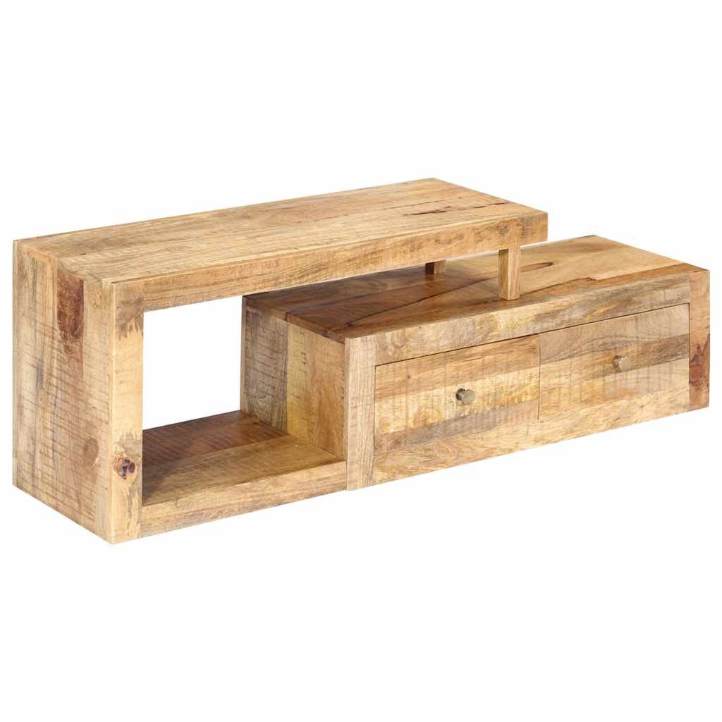 248099 vidaXL TV Cabinet 120x30x40 cm Solid Mango Wood