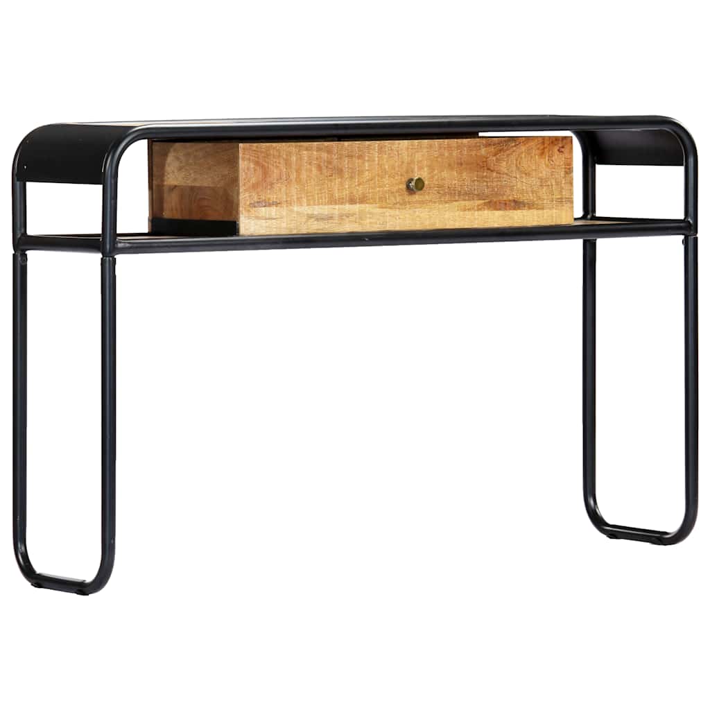 248102 vidaXL Console Table 118x30x75 cm Solid Mango Wood