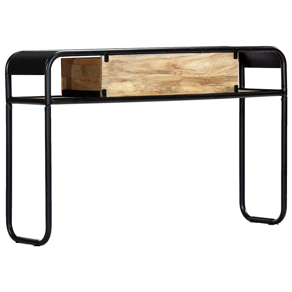 248102 vidaXL Console Table 118x30x75 cm Solid Mango Wood