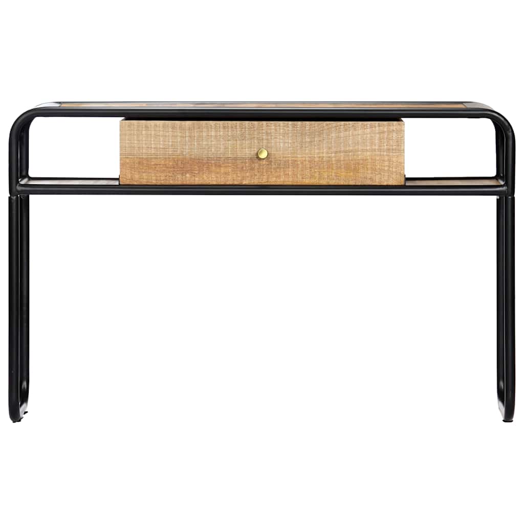 248102 vidaXL Console Table 118x30x75 cm Solid Mango Wood