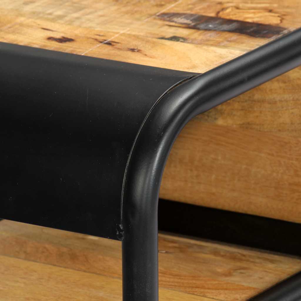 248102 vidaXL Console Table 118x30x75 cm Solid Mango Wood