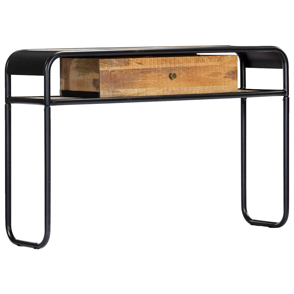 248102 vidaXL Console Table 118x30x75 cm Solid Mango Wood